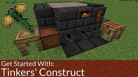 Minecraft Tinkers Construct Intro Tutorial Basic Youtube