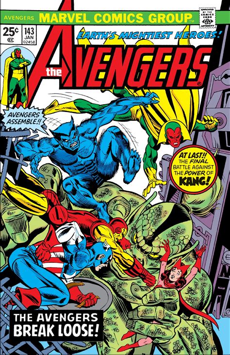 Avengers Vol 1 143 Marvel Database Fandom