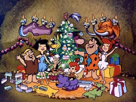A Flintstone And Rubble Christmas Hanna Barbera Photo 41562035 Fanpop