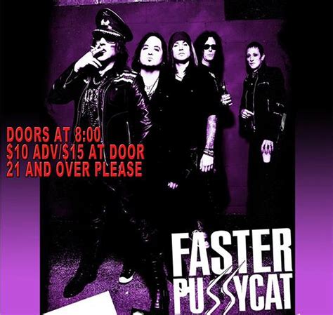 Faster Pussycat Billed As Kings Of Sleaze Rock To Perform In Detroit Group Toured With