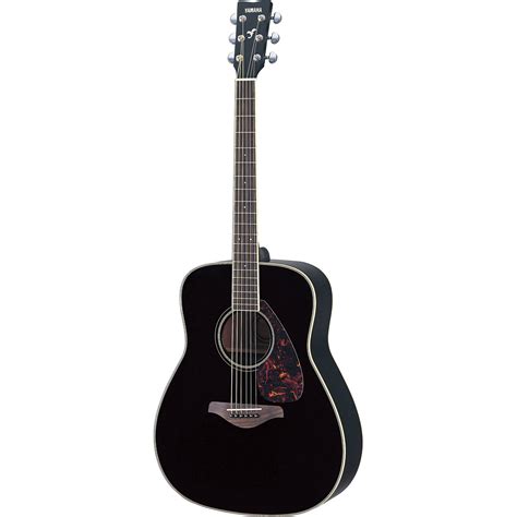 Yamaha Fg720s Solid Top Acoustic Guitar Black Fg720s Bl Bandh