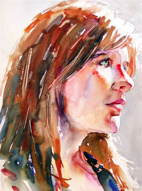 Pin By Johann On Painting Inspirations Watercolor Portraits