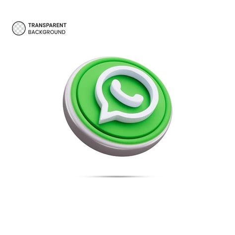Free Psd Whatsapp Logo Icon Isolated 3d Render Illustration