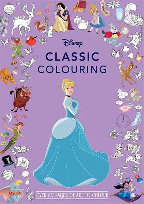 Disney Classic Adult Colouring Paperback Buy Online At The Nile