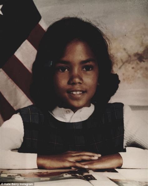 Halle Berry Shares Flashback Photo Of Herself Dressed In Plaid For