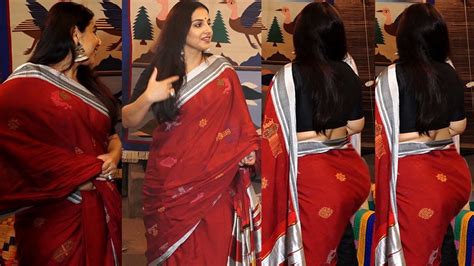 Alag ही Hottness है Isme Sachiyaar 🔥 Vidya Balan Flaunnts Her Huge Figur In Desi Look At