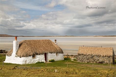 Isles Of Uist Western Isles Eilean Siar Thatched Cottage
