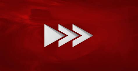 Fast Forward Logo 3D render | Youtubers Union