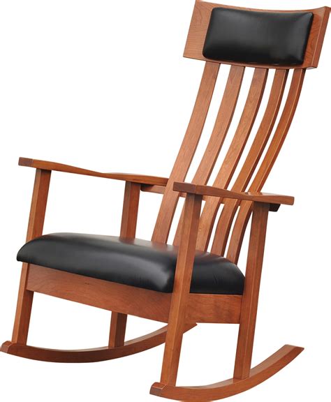 London Rocker Amish Solid Wood Rocking Chairs Kvadro Furniture