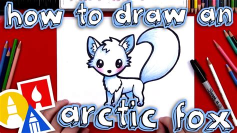 How To Draw An Arctic Fox Creartive Mind