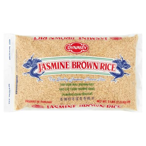 Dynasty Jasmine Brown Rice 5 Lb