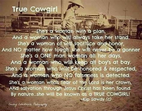 True Cowgirl Quotes Quotesgram