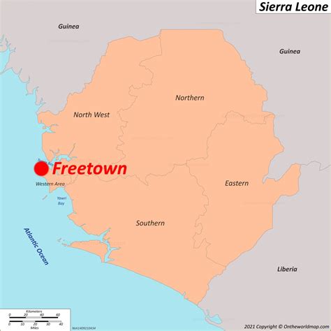 Freetown Map Sierra Leone Detailed Maps Of Freetown