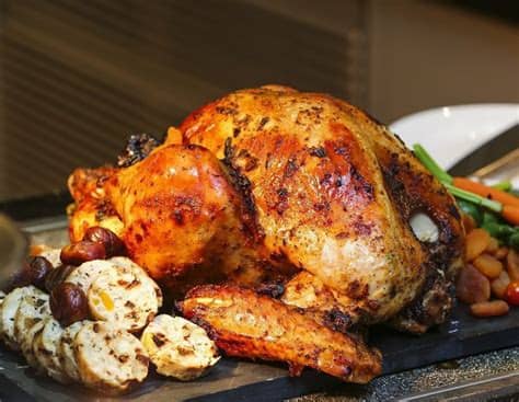 El pavo relleno es uno de los principales platos en la celebración de thanksgiving y navidad. Pavo de Acción de Gracias - Bekia Cocina