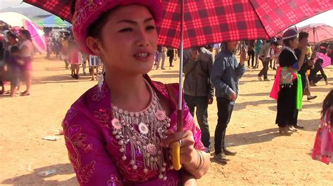 Beautiful Hmong Girl In Laos Youtube