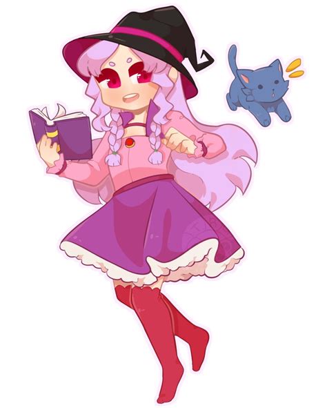 Pupper In A Cupper On Twitter I Like Drawing Cute Witch