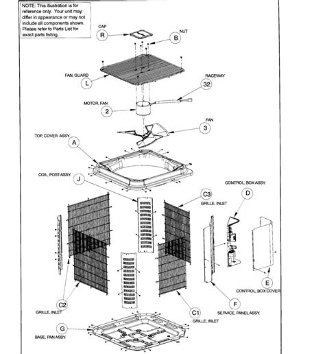 Icp Cxa624gka100 Central Air Conditioner Parts Sears Partsdirect