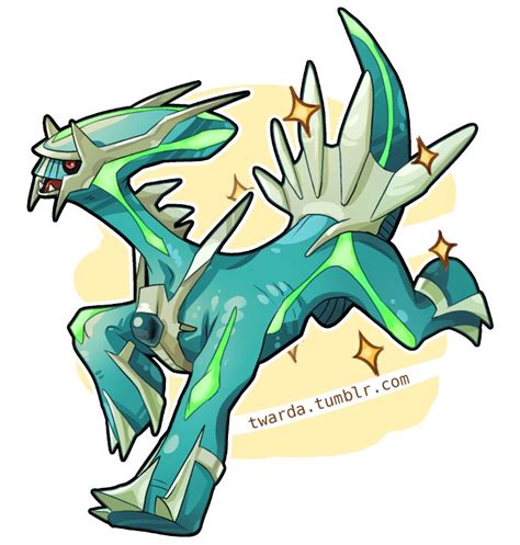 Wild Shiny Dialga Appeared By Twarda8 On Deviantart