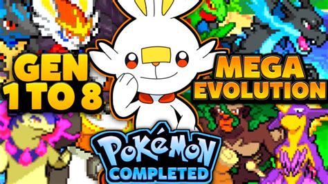 Pokemon Gba Rom Hack 2023 With Mega Evolution Hisuian Forms Gen 1 8