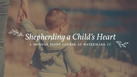 Parenting Course Shepherding A Childs Heart Online Via