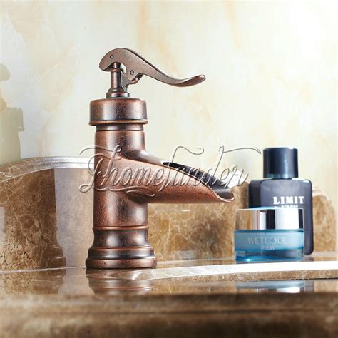 Copper kitchen faucets and copper bathroom faucets have a beautiful look to them and will really stand out. Centerset Antique Copper Finish Rustic Single Handle Brass ...