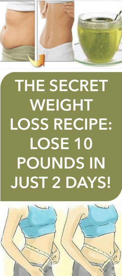 Life At Fit Secret Weight Loss Recipe Lose 10 Pounds In Just 2 Days