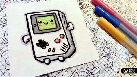 How To Cute Game Boy Easy And Kawaii Drawings By Garbi Kw Dessin