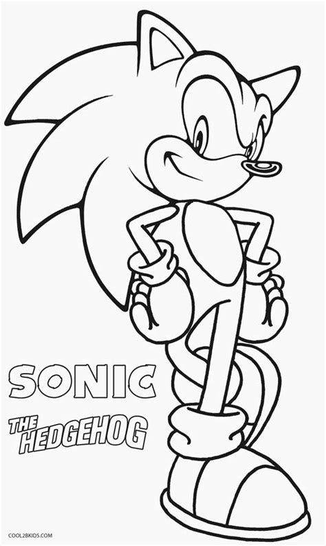 Download 29 Dibujos De Sonic Para Colorear E Imprimir Gratis