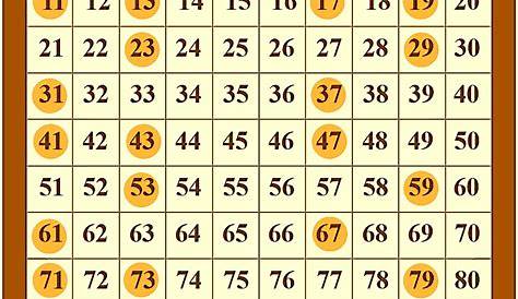 Prime Numbers Chart and Calculator – Toppers Bulletin