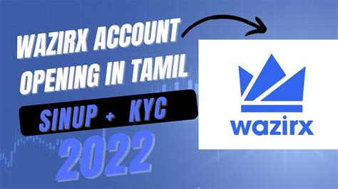 Wazirx Account Opening In Tamilhow To Create Wazirx Signup Processandkyc