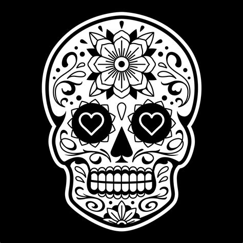mexican skull svg