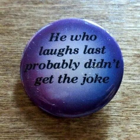 1970s He Who Laughs Last Probably Didnt Get The Joke Comic Funny