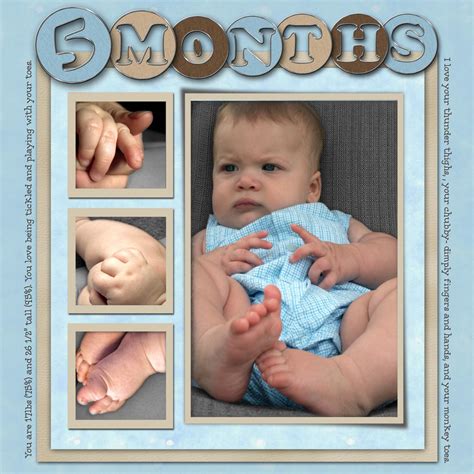 Hillside Mommy Baby Book Idea Digital Scrapbooking
