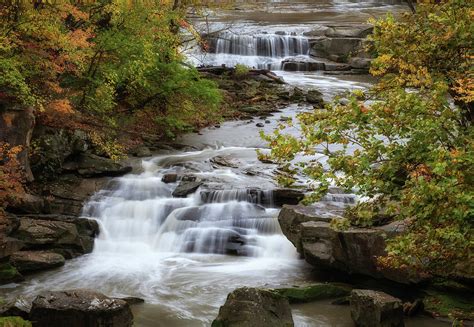 Autumn At The Falls Photograph By Dale Kincaid Fine Art America