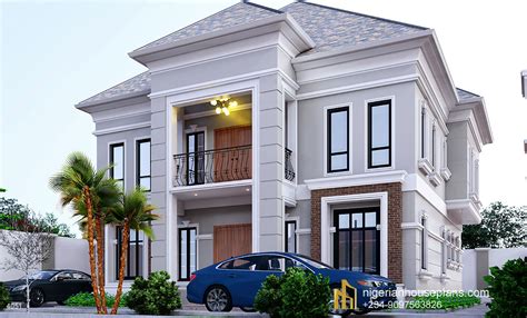 4 Bedroom Duplex Ref 4051 Nigerian House Plans