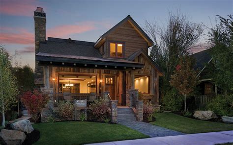 The Modern Rustic Home Classic Materials Contemporary Design