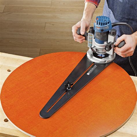 rockler launches trim router circle cutting jig  jig