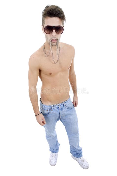 Man Full Body Stock Photo Image Of Male Person Friendly 43210104
