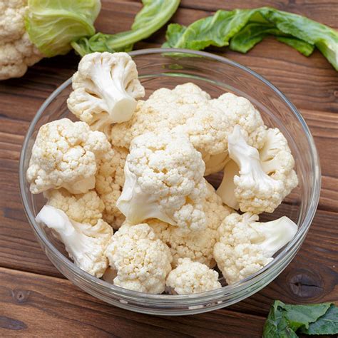 Fleurettes de choux fleurs cuits