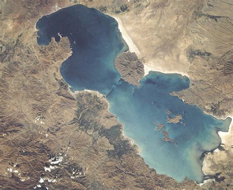 Lake Urmia Iran Image Of The Week Earth Watching