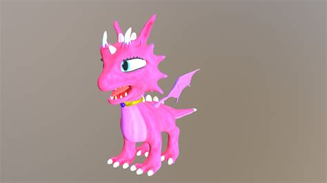 Chibi Dragon Fantasy 3d Model By Xeratdragons Dragonights91