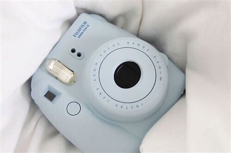 Camera Pastel Polaroid Blue White Image 4159257 By Loren On
