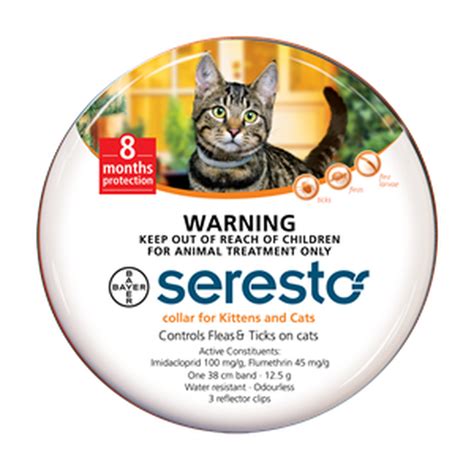 With its innovative delivery system, the seresto 8 month flea & tick collar for cats & kittens offers a breakthrough in tick and flea control for your furry feline. Seresto Collar For Cats Reviews - Black Box