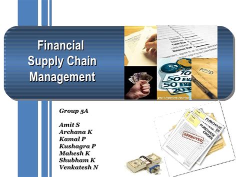 Financial Supply Chain Management