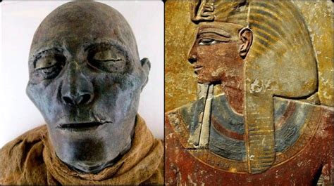 the 3 298 years old mummified face of egyptian pharaoh seti i he was black