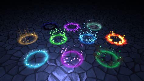 Stylized Elemental Magic Spells Vfx Particles Unity Asset Store Lupon