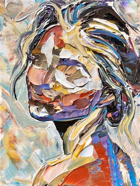 Human Blueprints Palette Knife Paintings That Reveal The Coarse Beauty