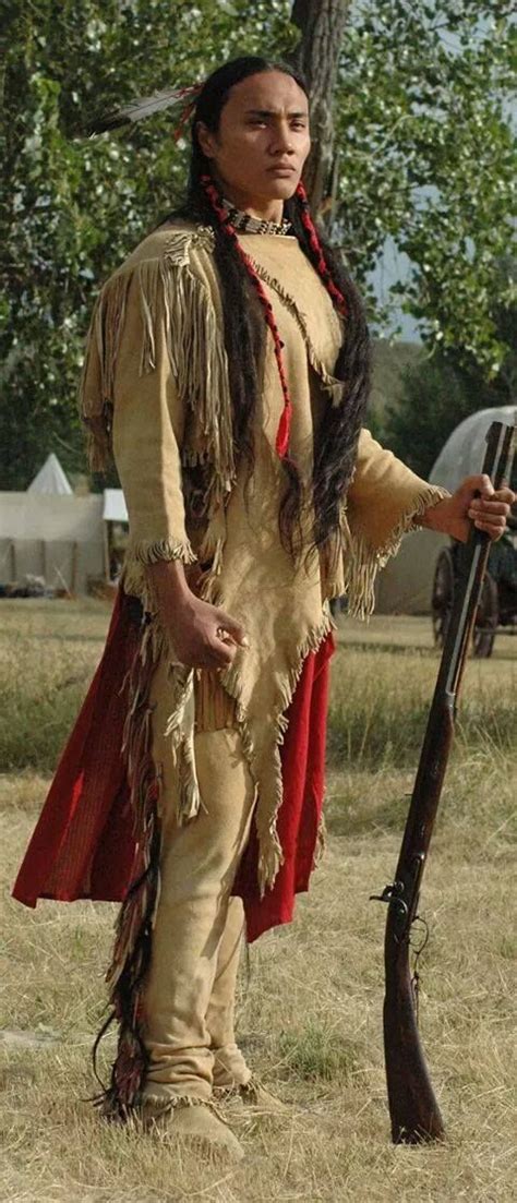 Juwan Lakota Oglala Indianer Männer Wahre Helden Amerikanische