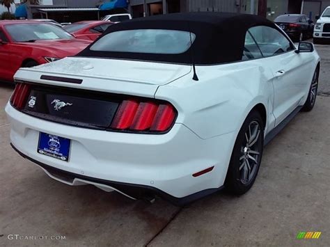 2016 Oxford White Ford Mustang Ecoboost Premium Convertible 113940350