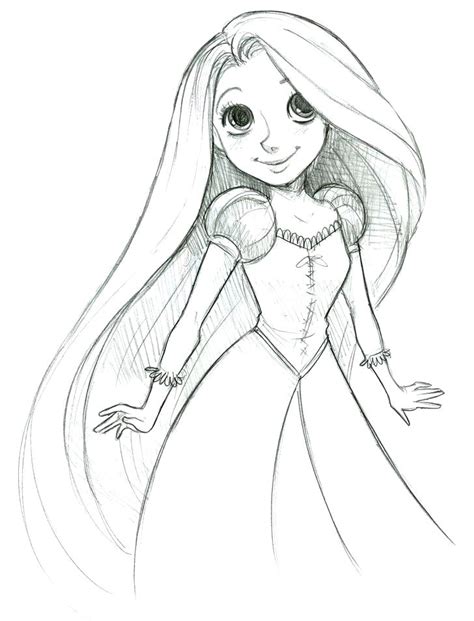 Easy Disney Princess Drawing At Paintingvalley Com Explore Collection Of Easy Disney Princess